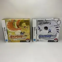 【外箱のみ】ポケットモンスターハート　ソウルシルバーセット　ポケモン　ds