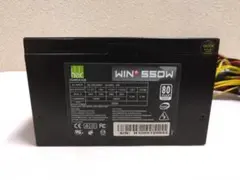 hec WIN+3 550W 電源ユニット 80 PLUS