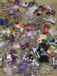 ハンドメイド用 ビーズ・チャームパーツ 大量セット