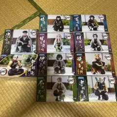 鬼滅の刃　ちょこのせ　フィギュア　柱合会議　富岡義勇　胡蝶しのぶ　煉獄杏寿郎