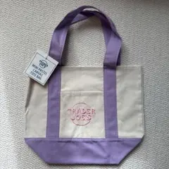 TRADER JOE'S ミニパステルキャンバストートバッグ