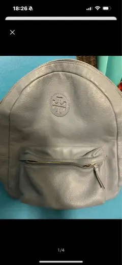 り*場様 トリーバーチ ブルー　リュック