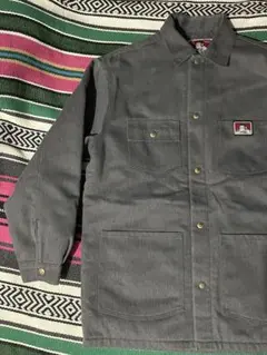 と*輔様 80s USA製 BEN DAVIS カバーオール グレー　FJチャン