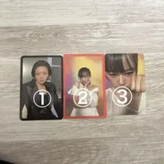 K-POP タレントカード 3枚セット