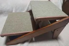 OFT オーエフティー 木製 2wayステップ 3段タイプ 犬用スロープ②