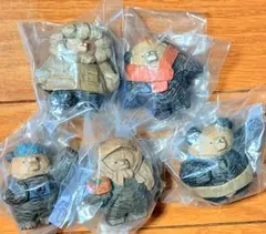 たかはたまさお 木彫り風 FIGURE COLLECTION 全5種コンプリート