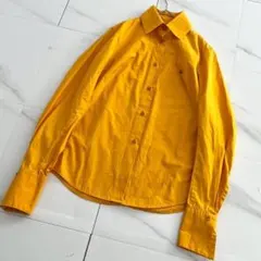 アーカイブ　ヴィヴィアンウエストウッド　オーブ刺繍　シャツ　だいだいイエローのサムネイル
