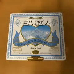 白い恋人 空き缶 小物入れ