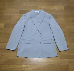 【美品】2025 UNIQLO C 感動ダブルジャケットリラックスフィット