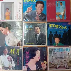 1960年代シングルレコード9枚セットまとめ売り