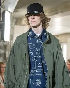 junya watanabeバスキア モッズコート - メルカリ