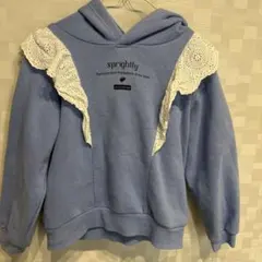 jenni love girl レース付きトレーナー　140