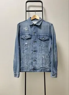 デニムジャケット（BAYFLOW） Gジャン インディゴ ダメージ