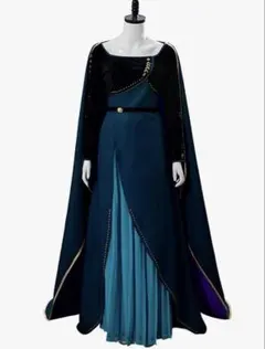 即購入⭕️ Lサイズ アナと雪の女王 アナ 豪華版 戴冠式 ドレス ディズニー アナと雪の女王 おしゃれドレス アナ 戴冠式