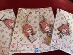 五等分の花嫁　三玖　ラバーストラップ　④点セット