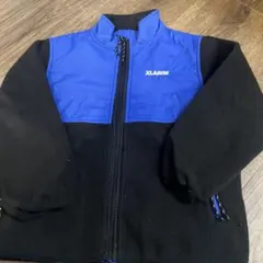 XLARGE フリースジャケット 100cm 青黒