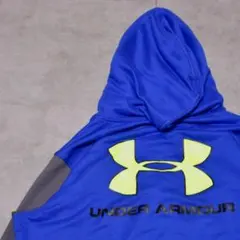 UNDER ARMOUR フルジップパーカー ビッグロゴ XL