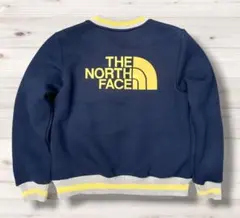ノースフェイス スウェットブルゾン 紺 140 6