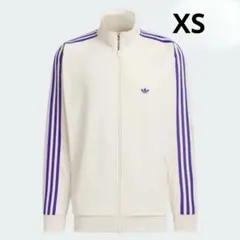 アディダスオリジナルス ベッケンバウアー トラックジャケット 白紫 XS