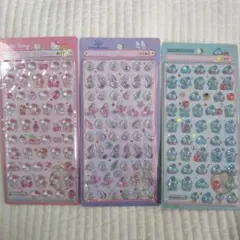 ボンボンドロップシールミニ　ヤングオイスター　キティピンク　ハンギョドン　正規品