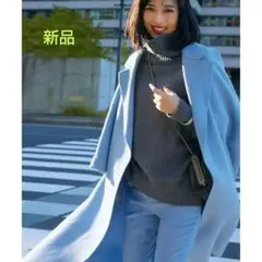 23区　 ウールカシミヤブレンドバルキー　タートル　ニット　38 タグ付新品