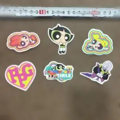 パワーパフガールズ ステッカー 6枚セット