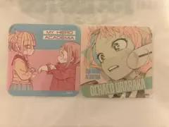 ヒロアカ原画展　アートコースター　麗日お茶子　トガヒミコ