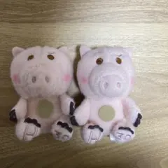 トイ・ストーリー　ハム　30周年 ミルキーボア マスコット　ぬいぐるみ　2セット