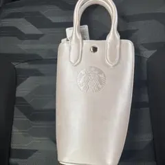 スターバックス　SAKURA2026　ボトルショルダーバッグメタリックピンク