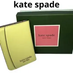 kate spadeキリン柄刺繍カードケース✨希少デザイン✨正規品 プレゼント◎