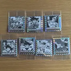 ドラゴンボール40周年記念シールウエハース　7点セット　第一巻ほか