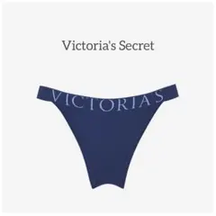 Victoria's Secret ロゴ入りショーツ ブルー Sのみのサムネイル