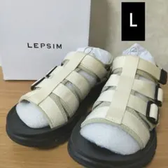 LEPSIM レディース スポーツサンダル アイボリー Ｌのサムネイル