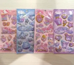 【正規品】キティ キラキラカプセルシール　サンリオ　マイメロ　 シャカシャカ
