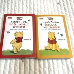 【2冊セット】美品！くまのプーさん 英訳つき言葉 絵本