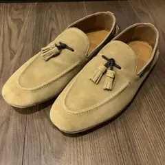 ZARA レザードライビング　シューズのサムネイル