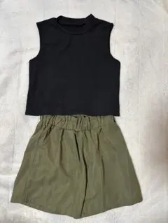 キッズ服　女の子　セットアップ