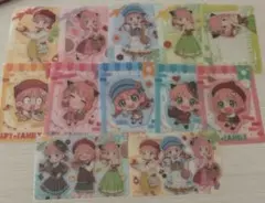 スパイファミリー　アーニャ　ピクチャーム　トレーディングクリアカード12枚セット