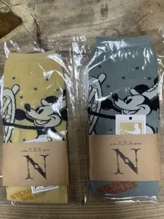 新品★R.N.A ディズニー　ミッキーマウス　靴下　2足セットのサムネイル