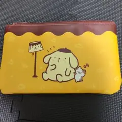 ポムポムプリン ポーチ イエロー