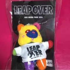 LEAP OVER Tシャツ着用え〜パンダキーホルダー