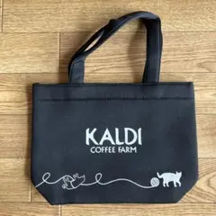 KALDI COFFEE FARM トートバッグ 猫デザイン