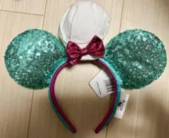 ミッキーカチューシャ ミントグリーン