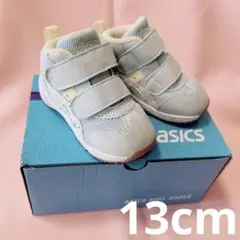 ASICS SUKUSUKU スニーカー 13.0cm 水色