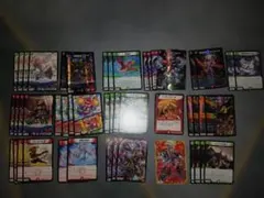 デュエルマスターズ 赤緑ギャラクシー構築済みデッキ 入れ替えパーツ付き