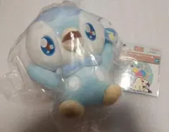 ポケピース　一番くじ　B賞　ポッチャマぬいぐるみ　J賞　おさいほう道具ステッカー