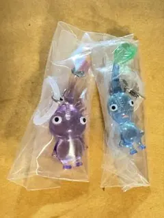 ピクミンめじるアクセサリー2 青ピクミン　紫ピクミン