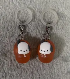 サンリオ　ガチャガチャ　めじるしアクセサリー　ポチャッコ