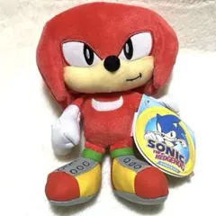 タグ付き　SONIC THEHEDGEHOG KNUCKLES ぬいぐるみ
