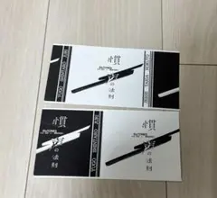 慣性の法則アリーナチケット半券2枚